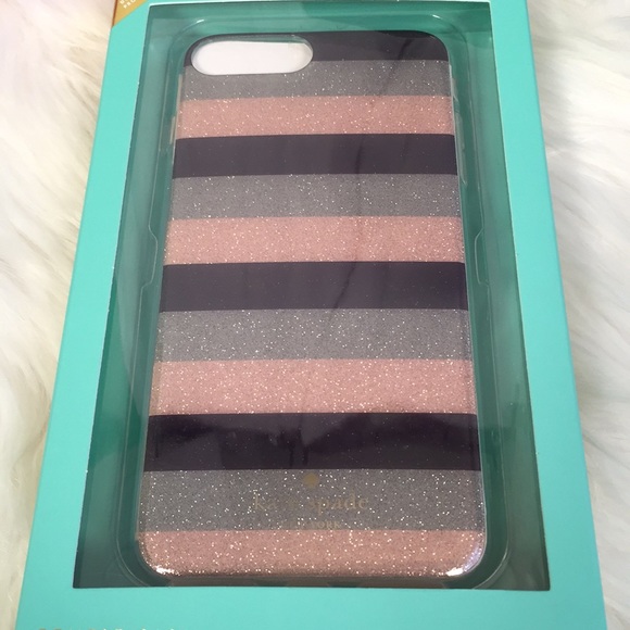 ♠️ Kate Spade Striped IPhone 8 Plus/ 7 Plus. - Picture 3 of 3